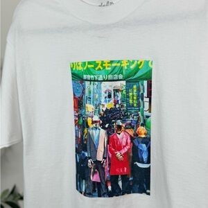 Daft Punk T-Shirt by Pleasure, collectable band shirt sz Medium